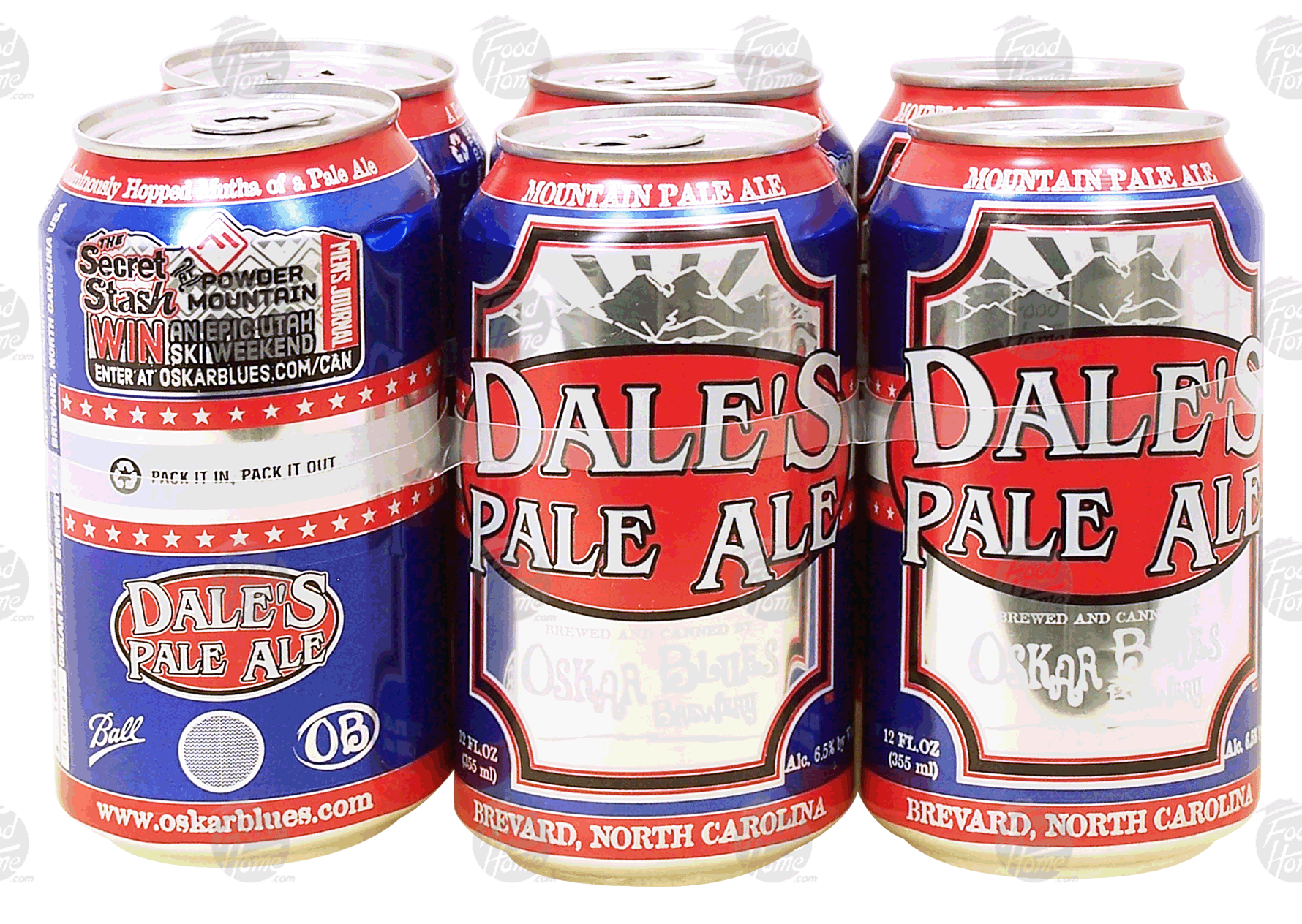 Dale's Pale Ale&nbsp;&nbsp;mountain pale ale, 12-fl. oz., 6.5% alc. by vol. Full-Size Picture